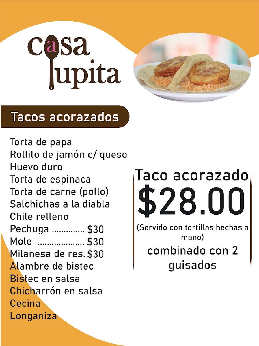 Casa Lupita Menu - Image 2